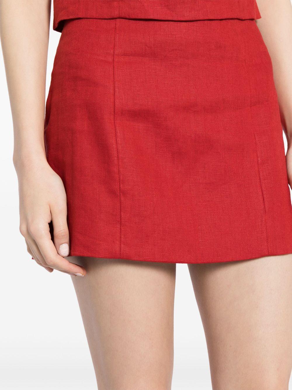 Grace linen skirt suit Product Image