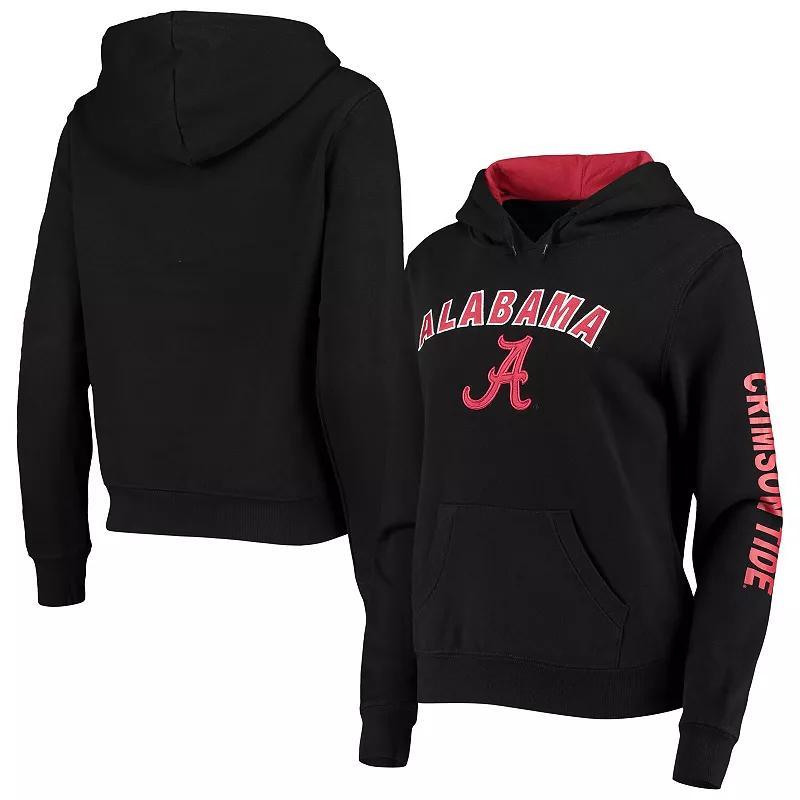 Womens Colosseum Alabama Crimson Tide Loud and Proud Pullover Hoodie Product Image