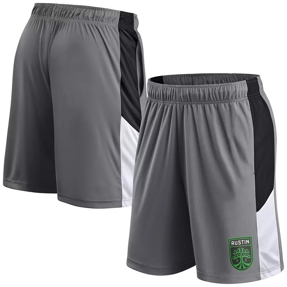 Men's Fanatics Gray Austin FC Team Shorts,  Product Image