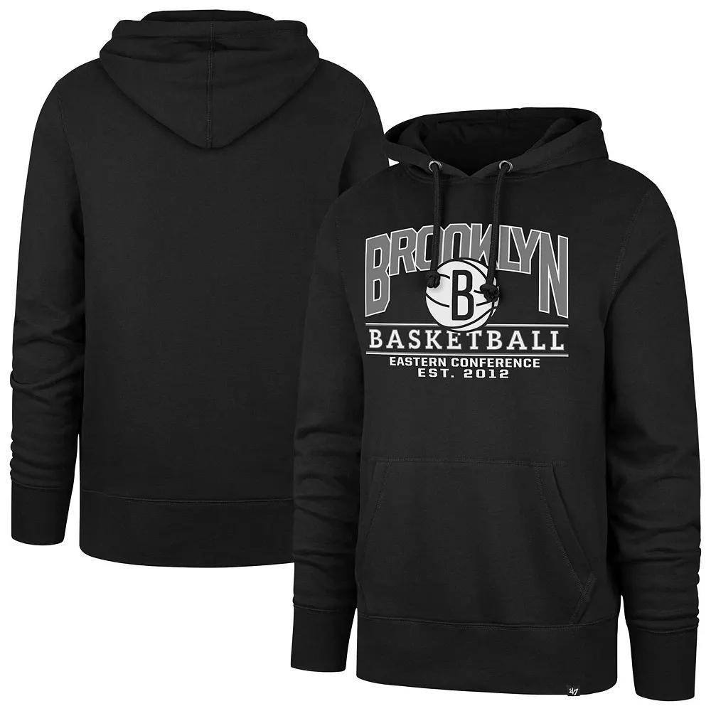Unisex '47 Black Brooklyn Nets Good Call Headline Pullover Hoodie, Men's,  Product Image