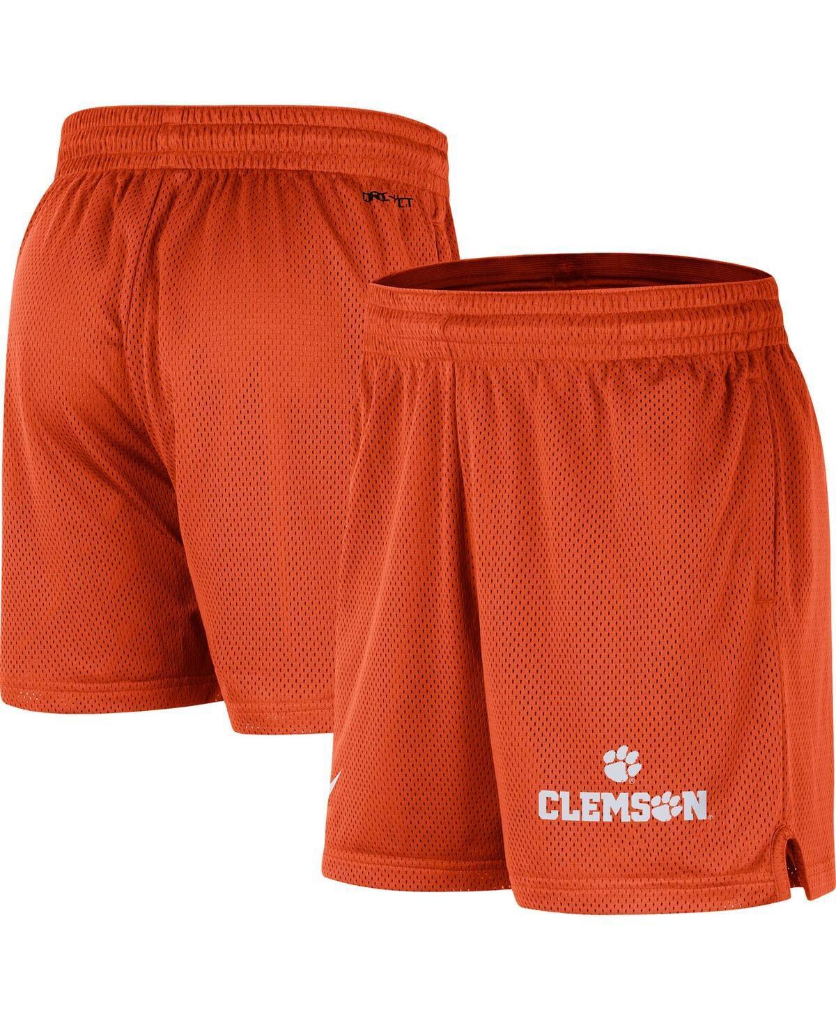 NIKE Clemson  Men's Dri-fit College Knit Shorts In Orange Product Image