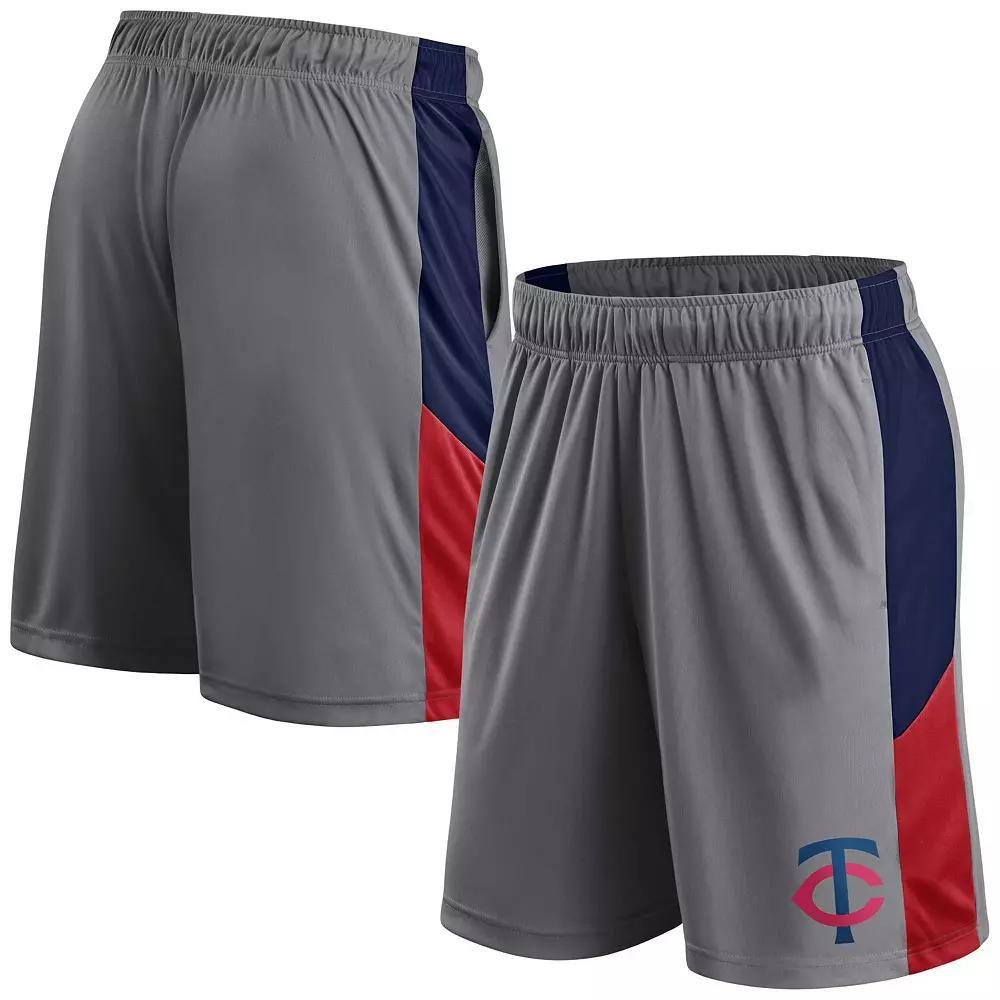 Men's Fanatics Gray New England Patriots Primary Logo Shorts, Size: 5XL, Grey Product Image