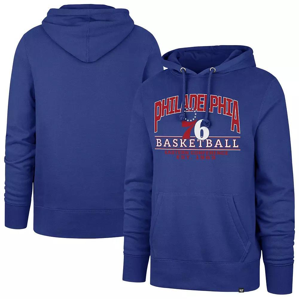Unisex '47 Royal Philadelphia 76ers Good Call Headline Pullover Hoodie, Men's,  Product Image