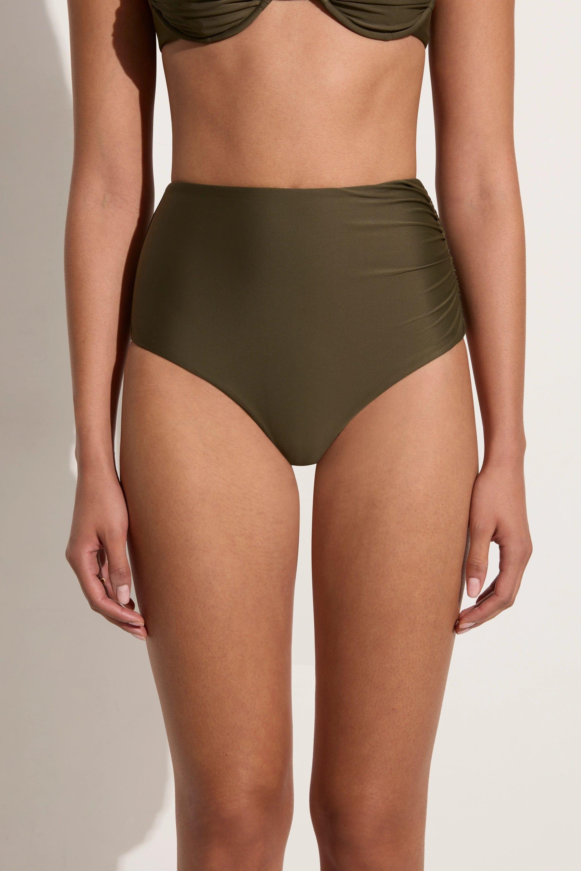 Bianca Bikini Bottoms Khaki - Final Sale Product Image