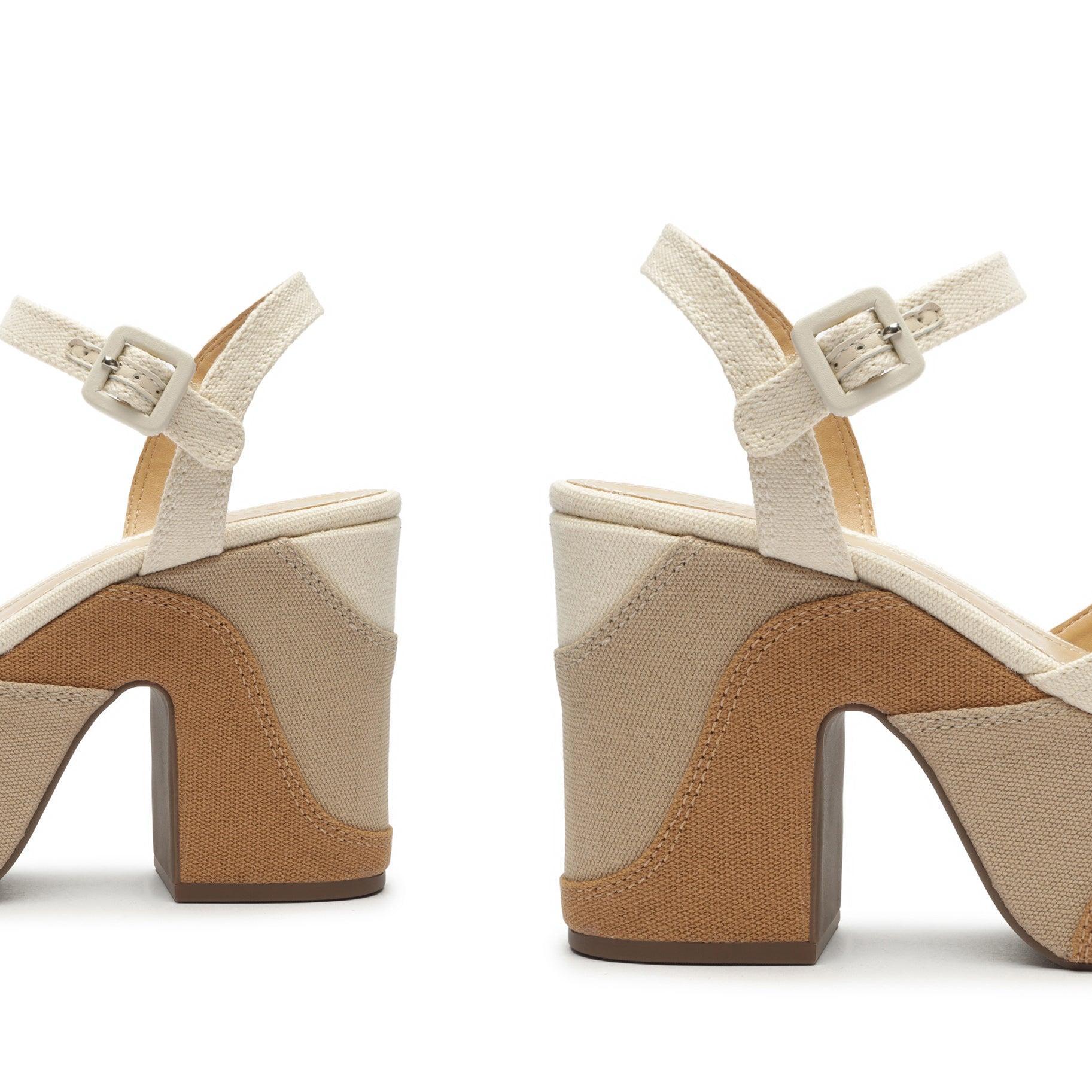 Isabelle Platform Nappa Leather Sandal Female Product Image