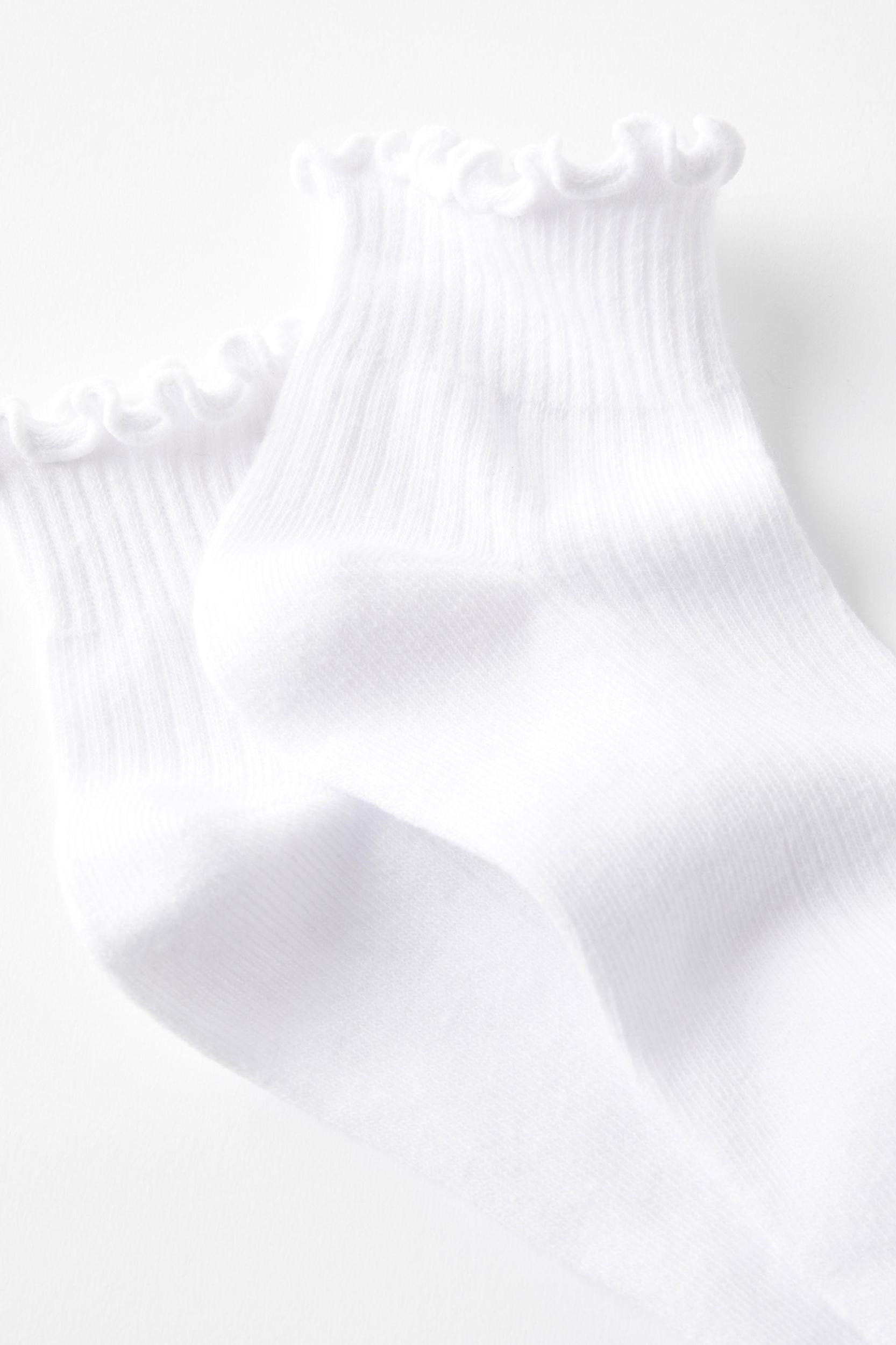 Frill Ribbed Ankle Sock Product Image