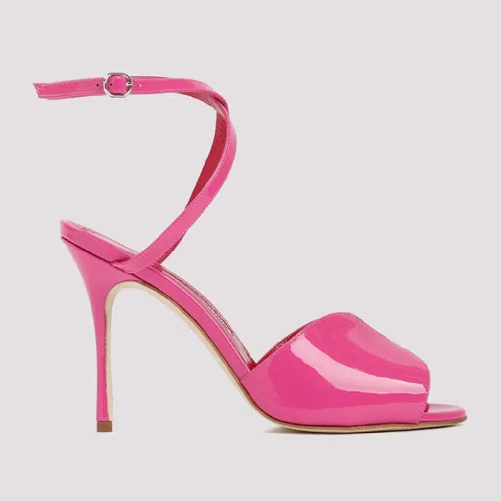 Pink Hourani 105 Heeled Sandals Product Image