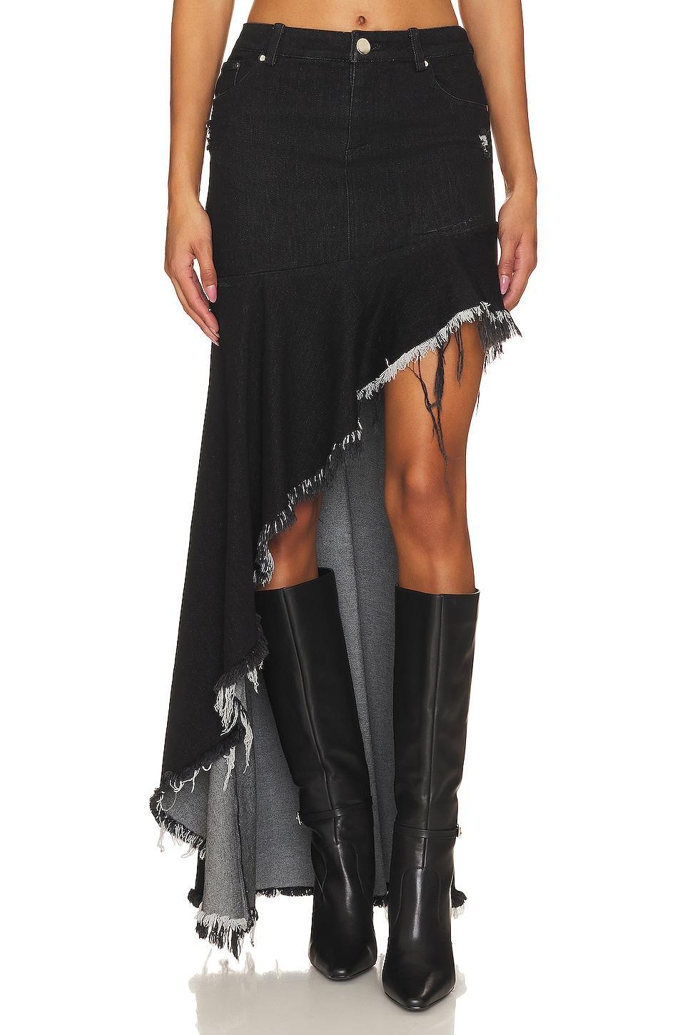 Lucrecia High Low Maxi Skirt h:ours Product Image