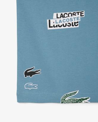 Lacoste Print Cotton Loungewear T-Shirt Product Image
