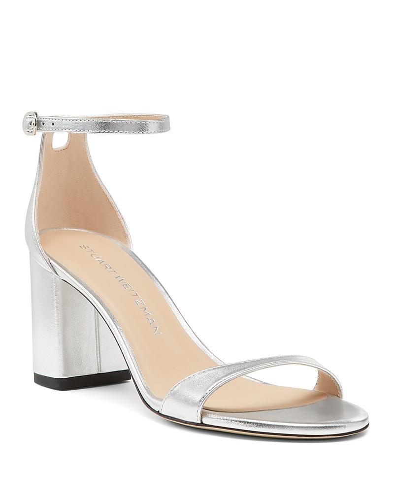 Stuart Weitzman Womens Nudist Block 75 Sandals Product Image