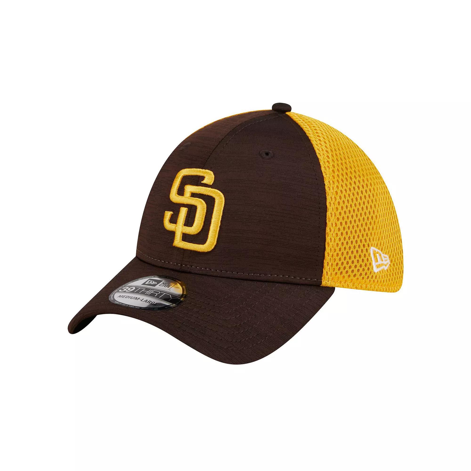 Men's New Era Brown San Diego Padres Neo 39THIRTY Flex Hat, Size: Small/Medium Product Image