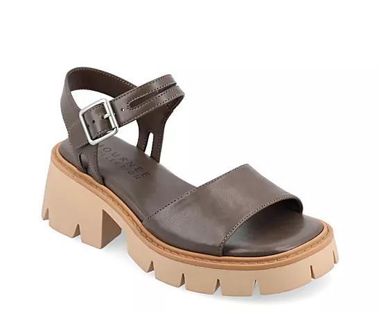 Journee Collection Womens Tillee Platform Sandal Product Image