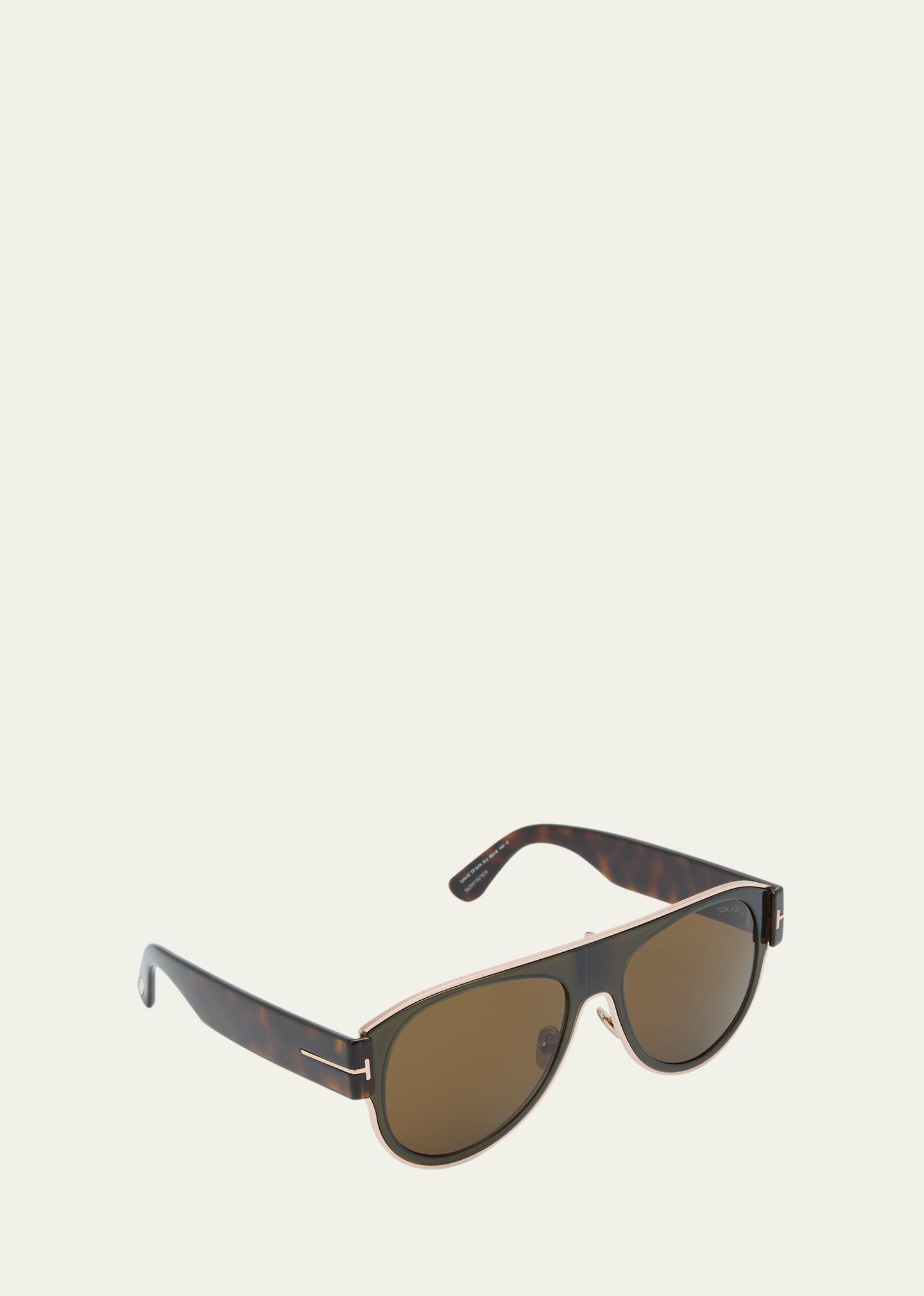 Mens Lyle Acetate Aviator Sunglasses Product Image