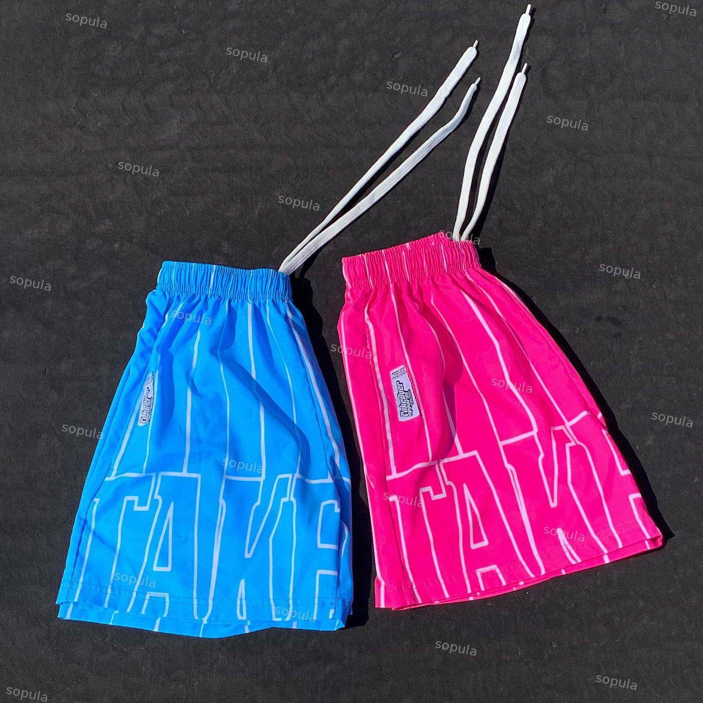 Sopula Take Over Art Graphics Mesh Shorts Product Image