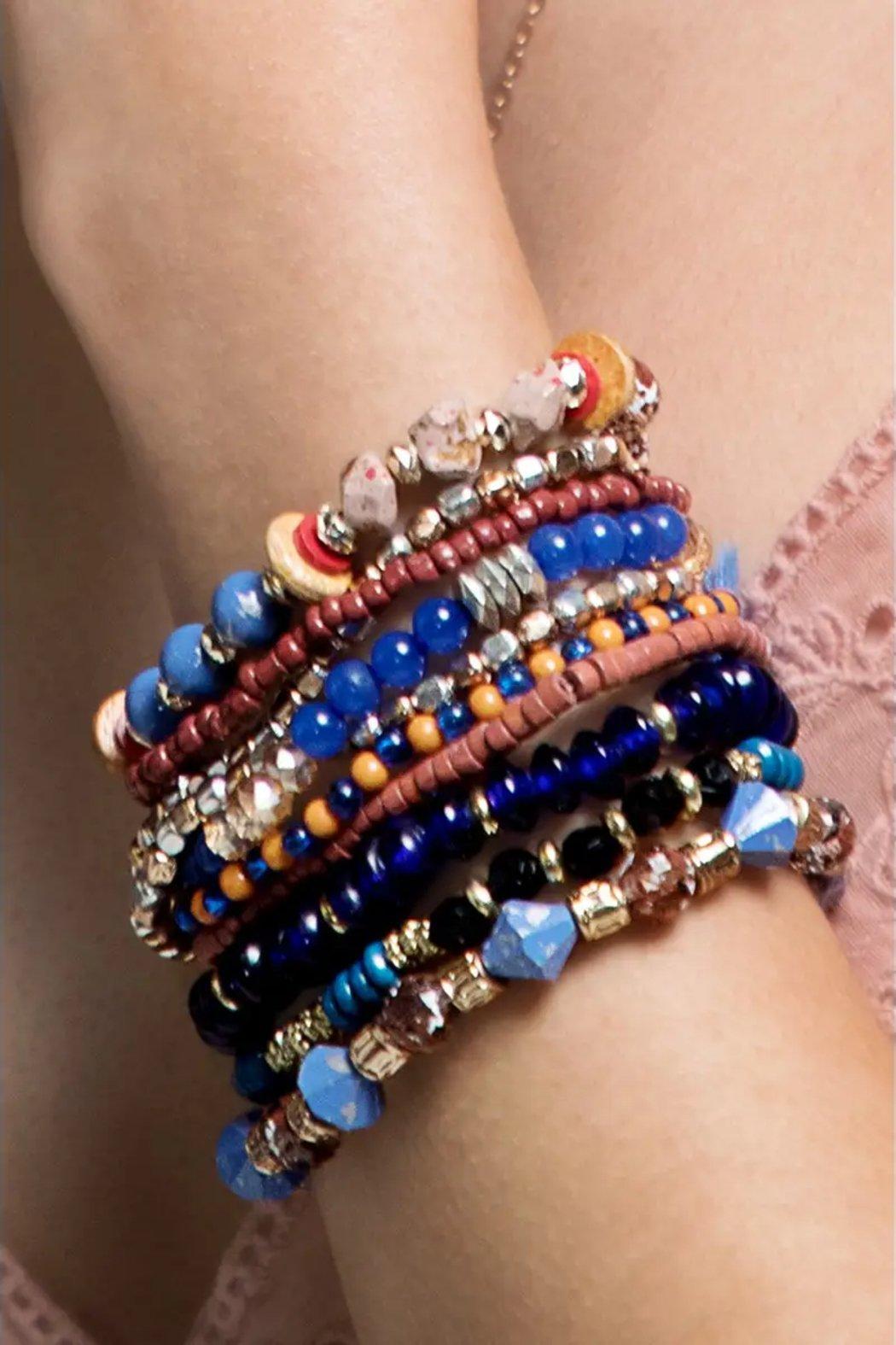 10 Layered Aruba Stackable Bracelet Product Image