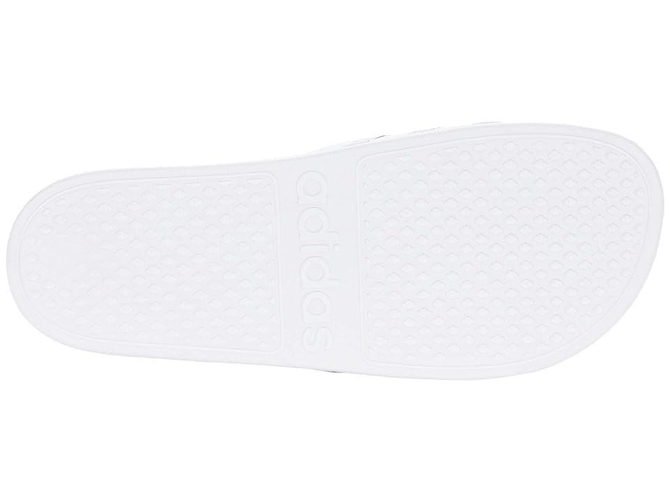 adidas Adilette Men's Aqua Slide Sandals, Size: 11, Off White White Product Image