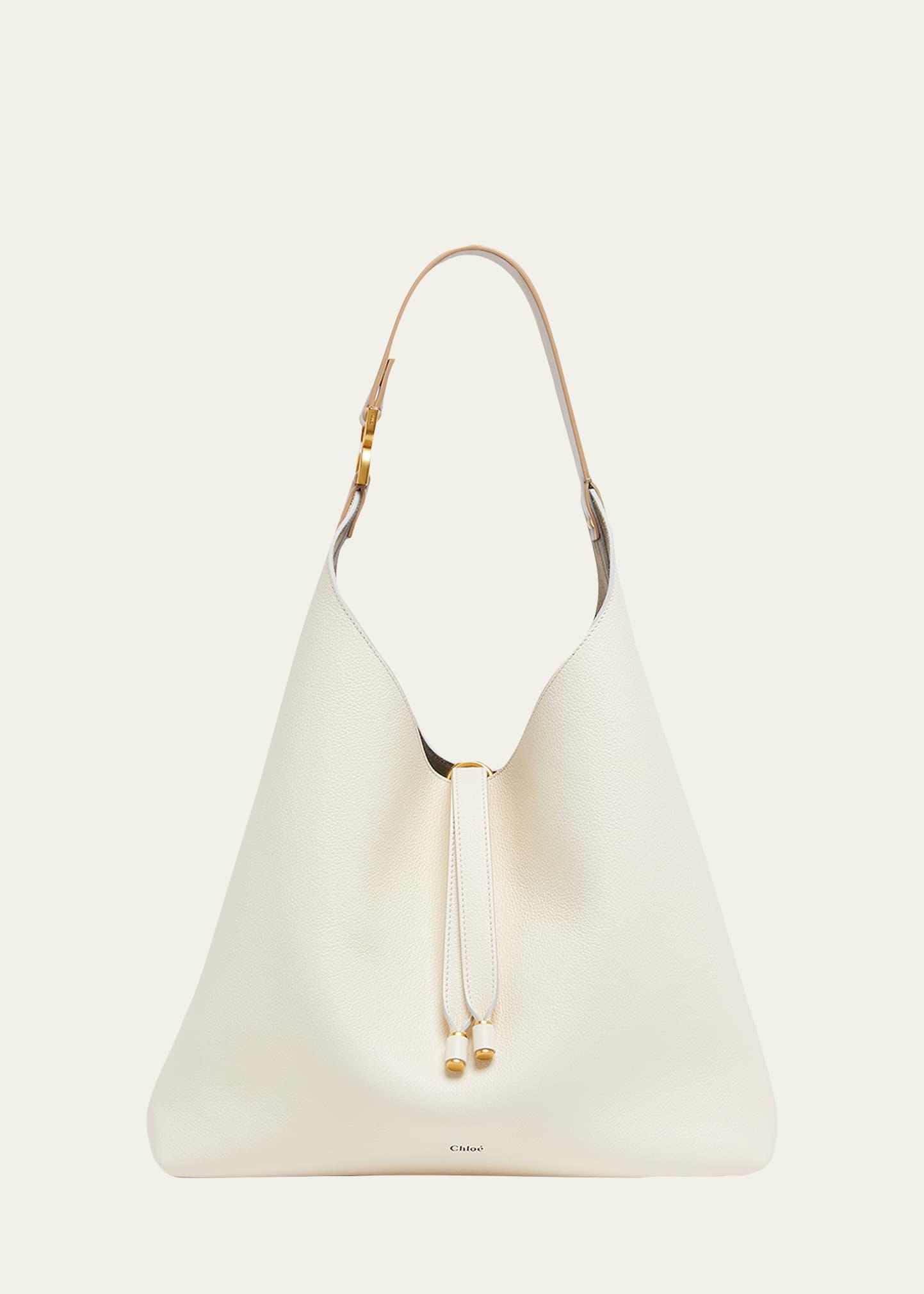 Womens Marcie Leather Hobo Bag Product Image