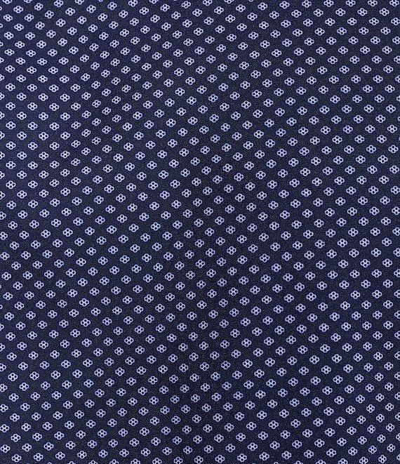 Murano Performance Stretch Slim Fit Diamond Print Long Sleeve Woven Shirt Product Image