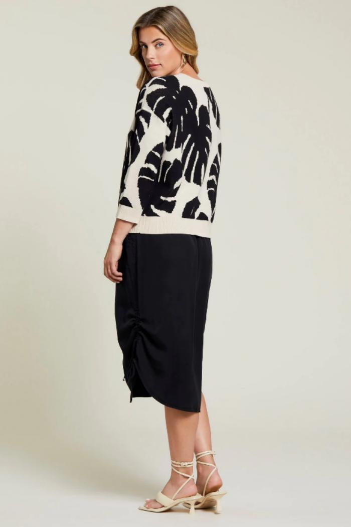 Flowy Drawstring Skirt Product Image