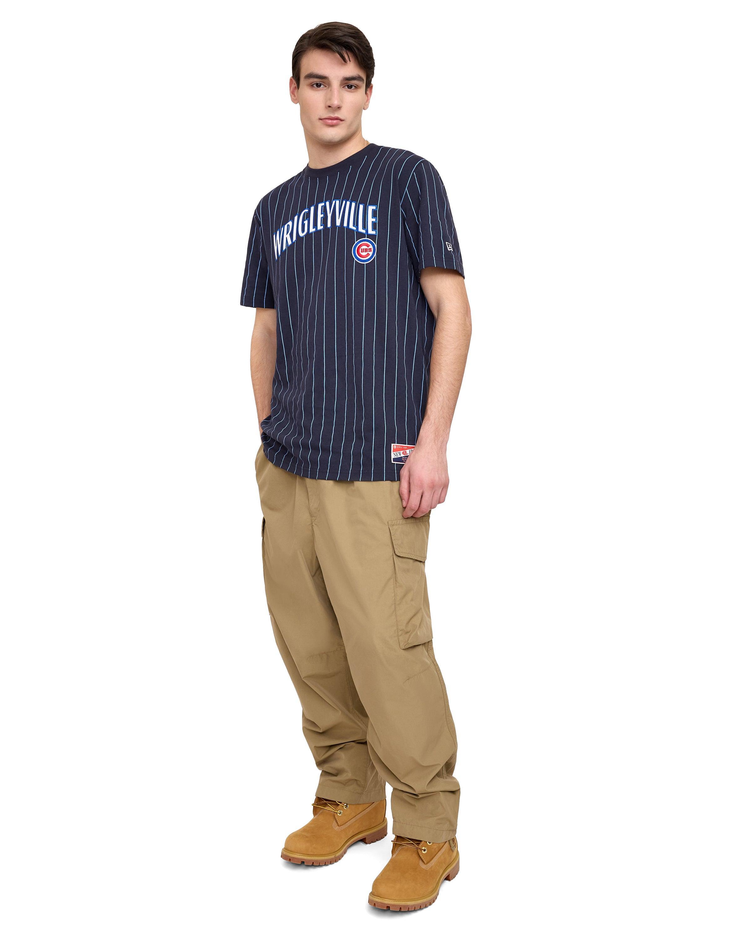 San Diego Padres Throwback Pinstripe T-Shirt Male Product Image