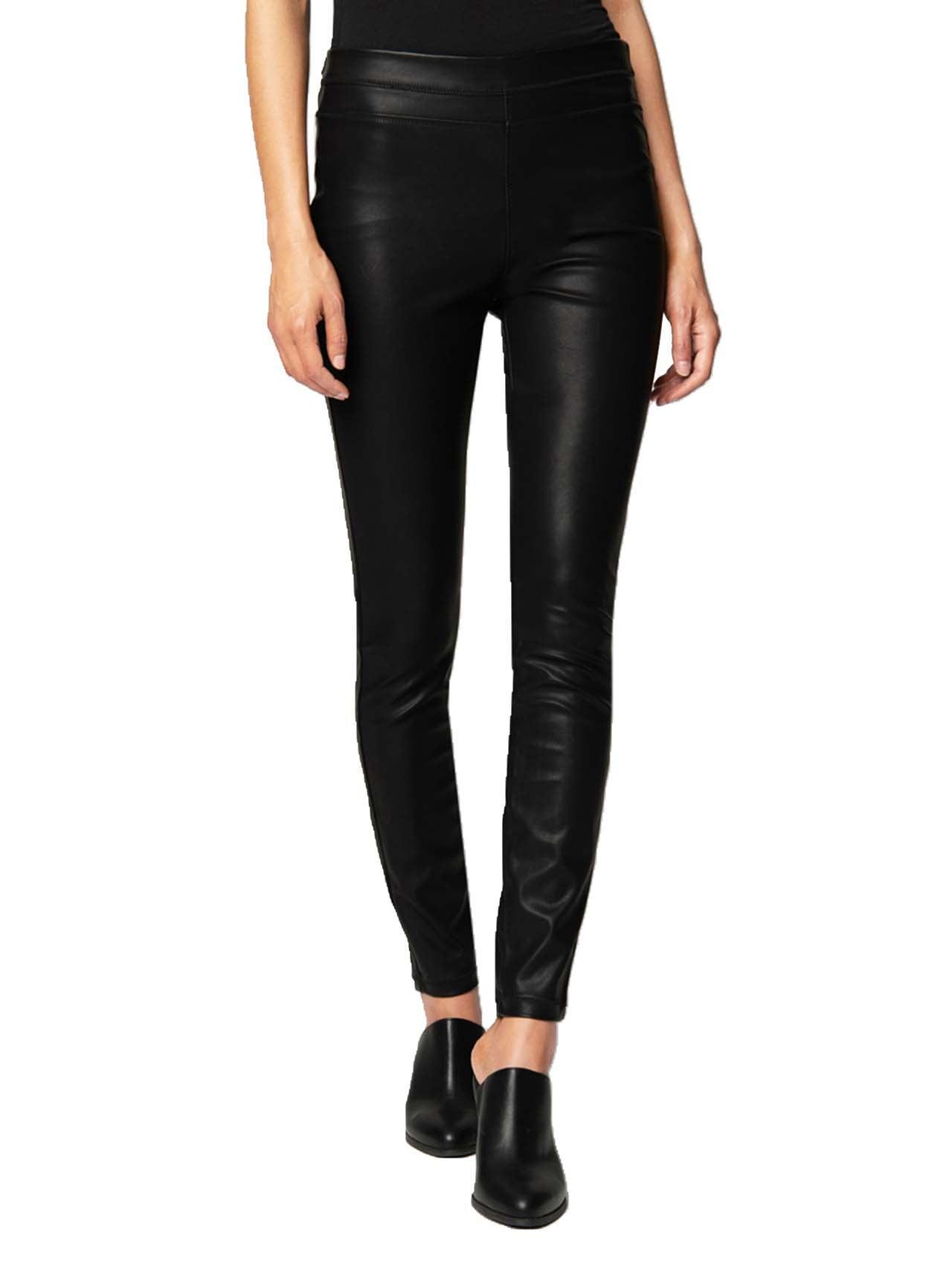 Vegan Leather High Rise Pants Product Image