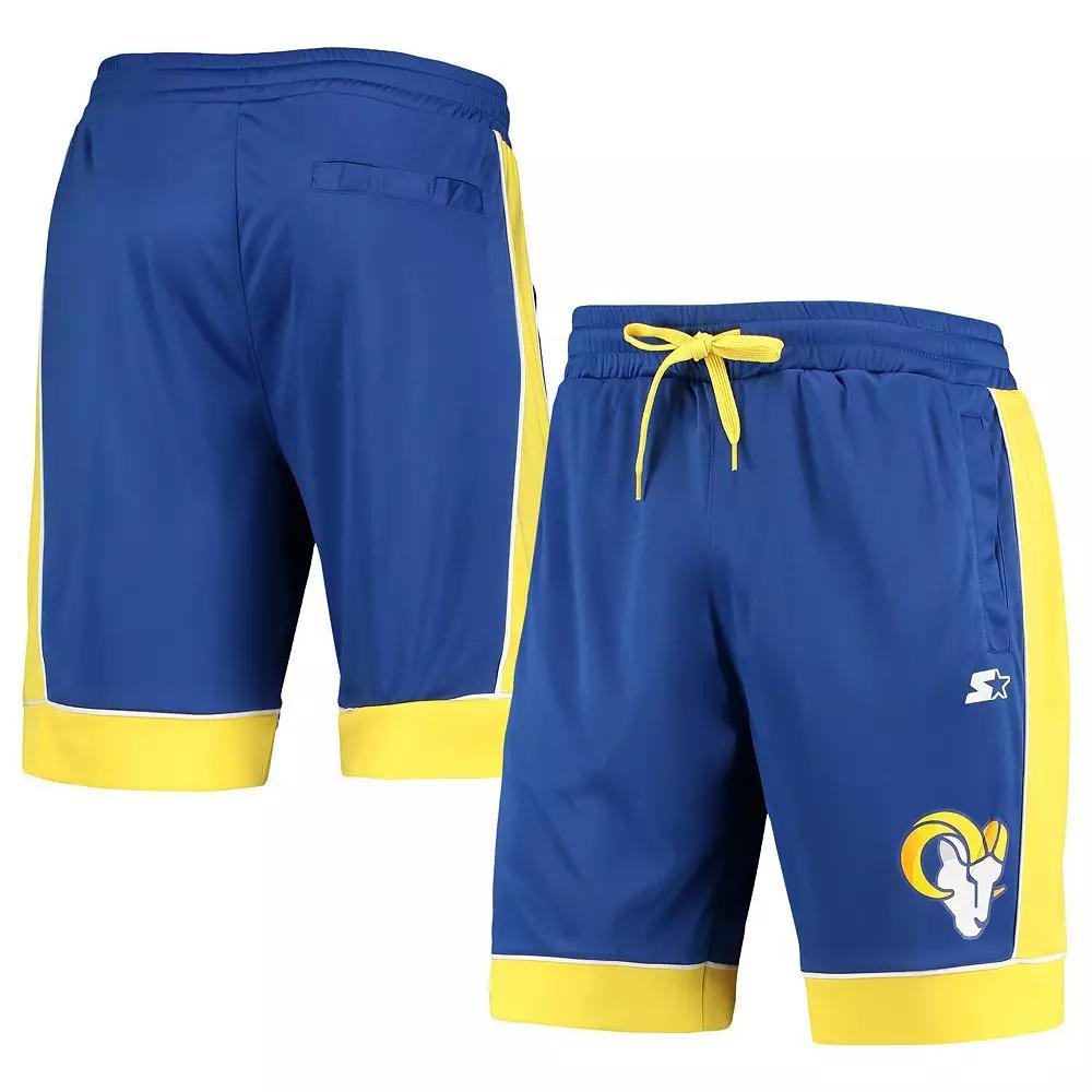 Men's Starter Royal/Gold Los Angeles Rams Fan Favorite Fashion Shorts, Size: Large, Blue Product Image