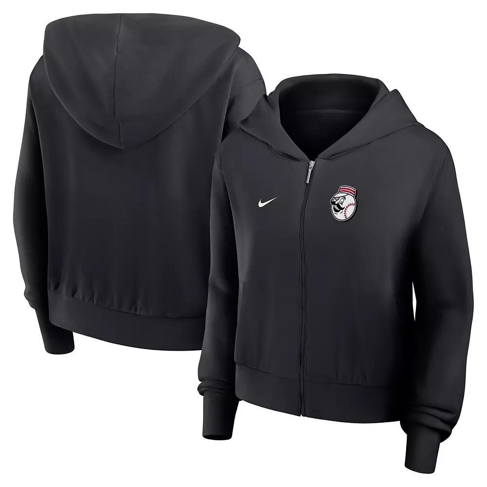 Women's Nike Navy Boston Red Sox Lightweight Full-Zip Hoodie,  Product Image