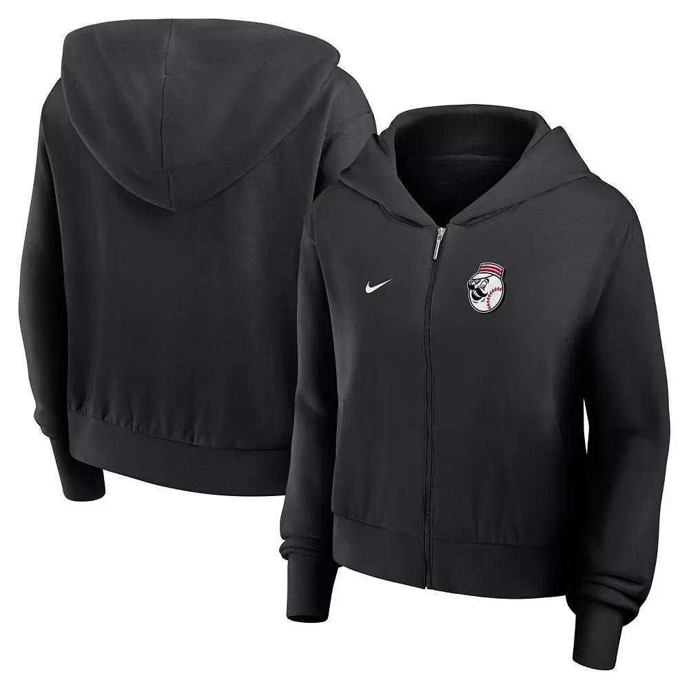 Women's Nike Navy Boston Red Sox Lightweight Full-Zip Hoodie,  Product Image