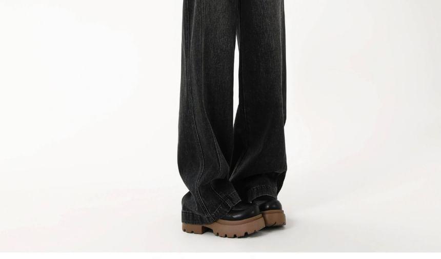 High Rise Wide Leg Jeans Product Image