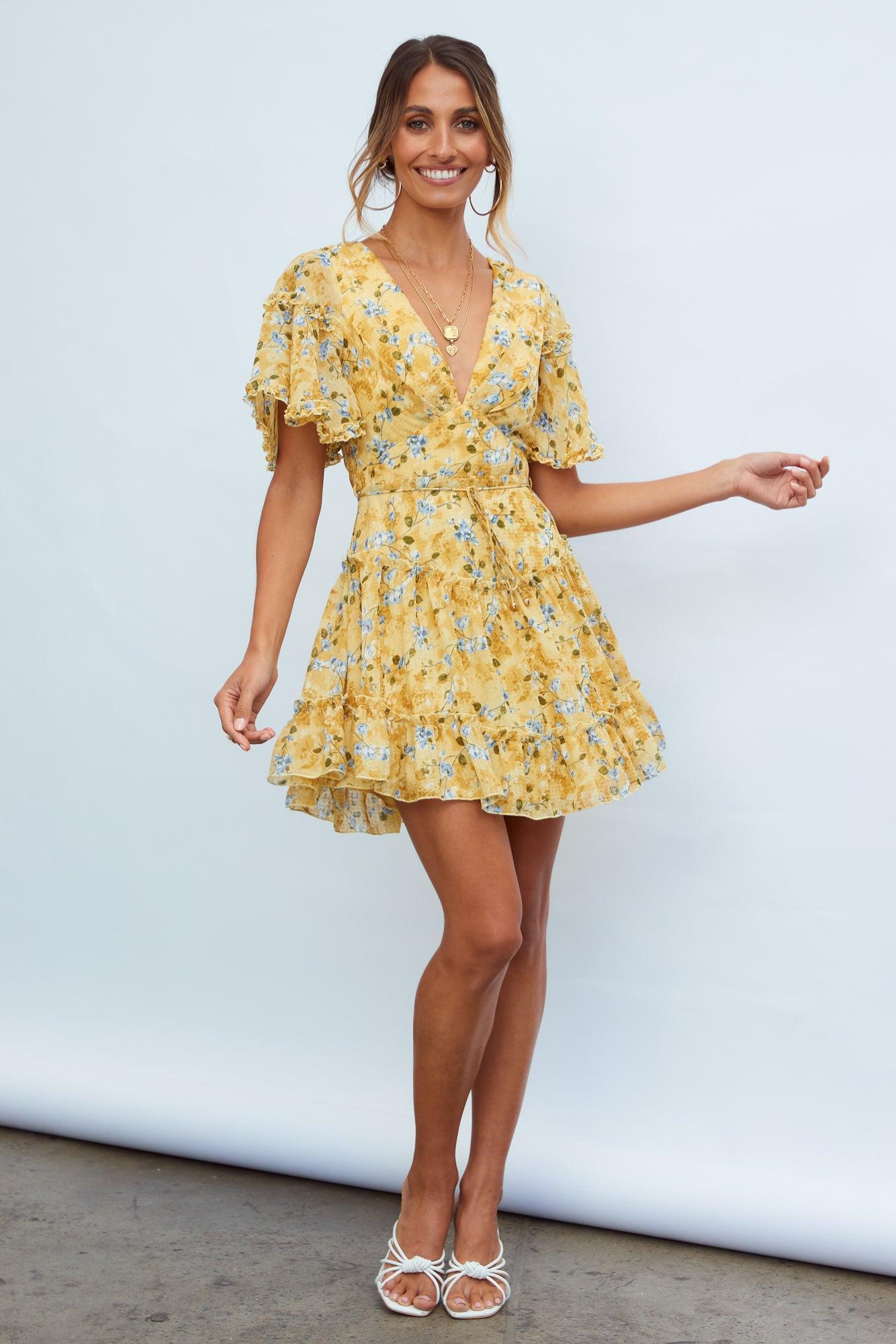 Fairy Godmother Dress Yellow Product Image