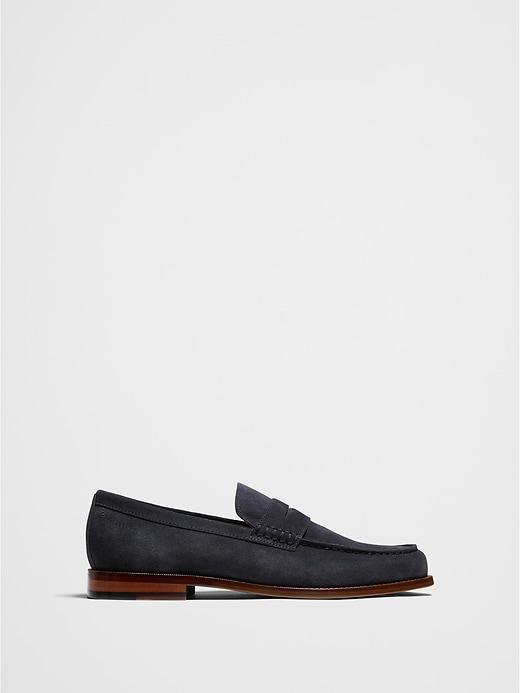 Classic Suede Penny Loafer Product Image