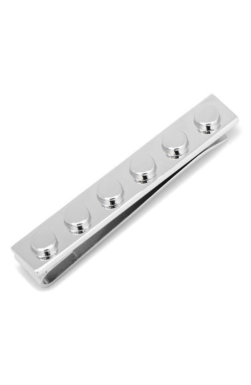 Mens Cuff Links, Inc. Silver Building Block Tie Bar Product Image