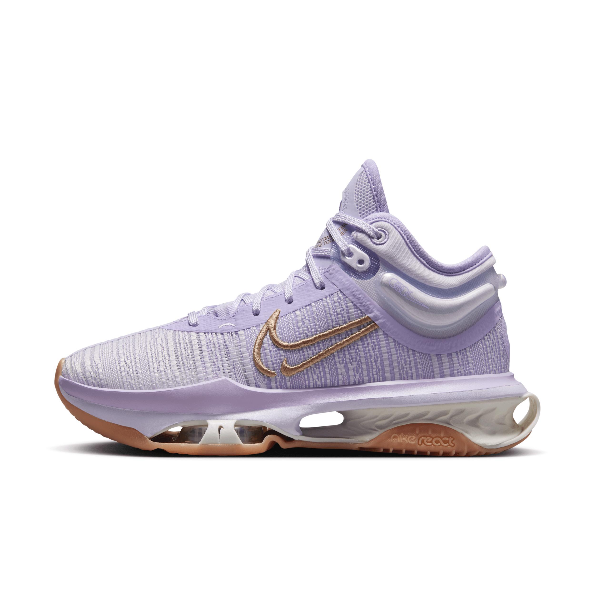 Nike Womens Air Zoom G.T. Jump 2.0 - Running Shoes Lilac Bloom/Barely Grape/Metallic Red Bronze Product Image