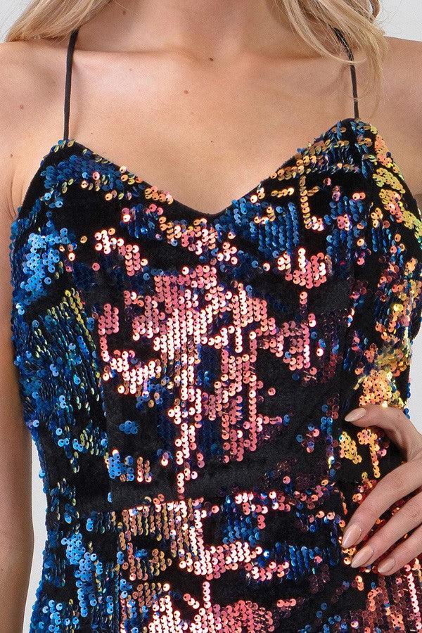 Minuet Sequin Party Gown Product Image