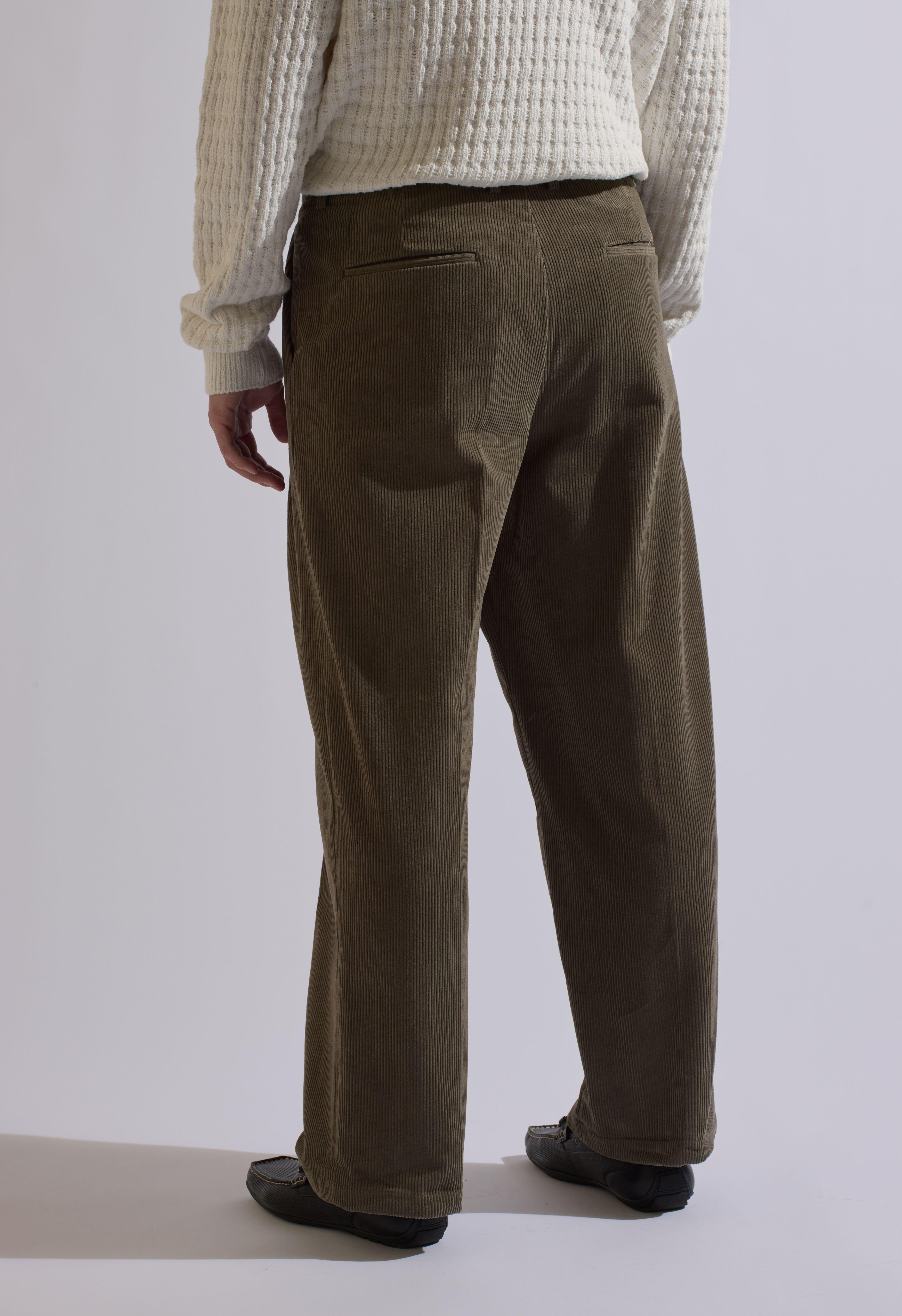 Manny Corduroy Pant in Green Product Image