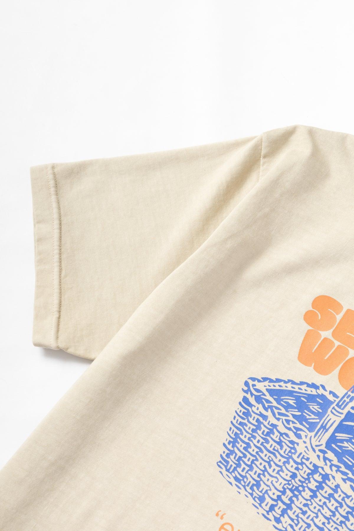 Service Works - En Plein Air Tee - Stone Product Image