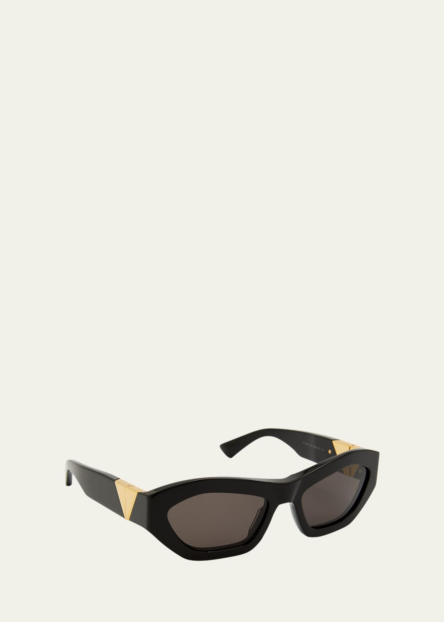 Womens 54MM Geometric Triangle Sunglasses Product Image