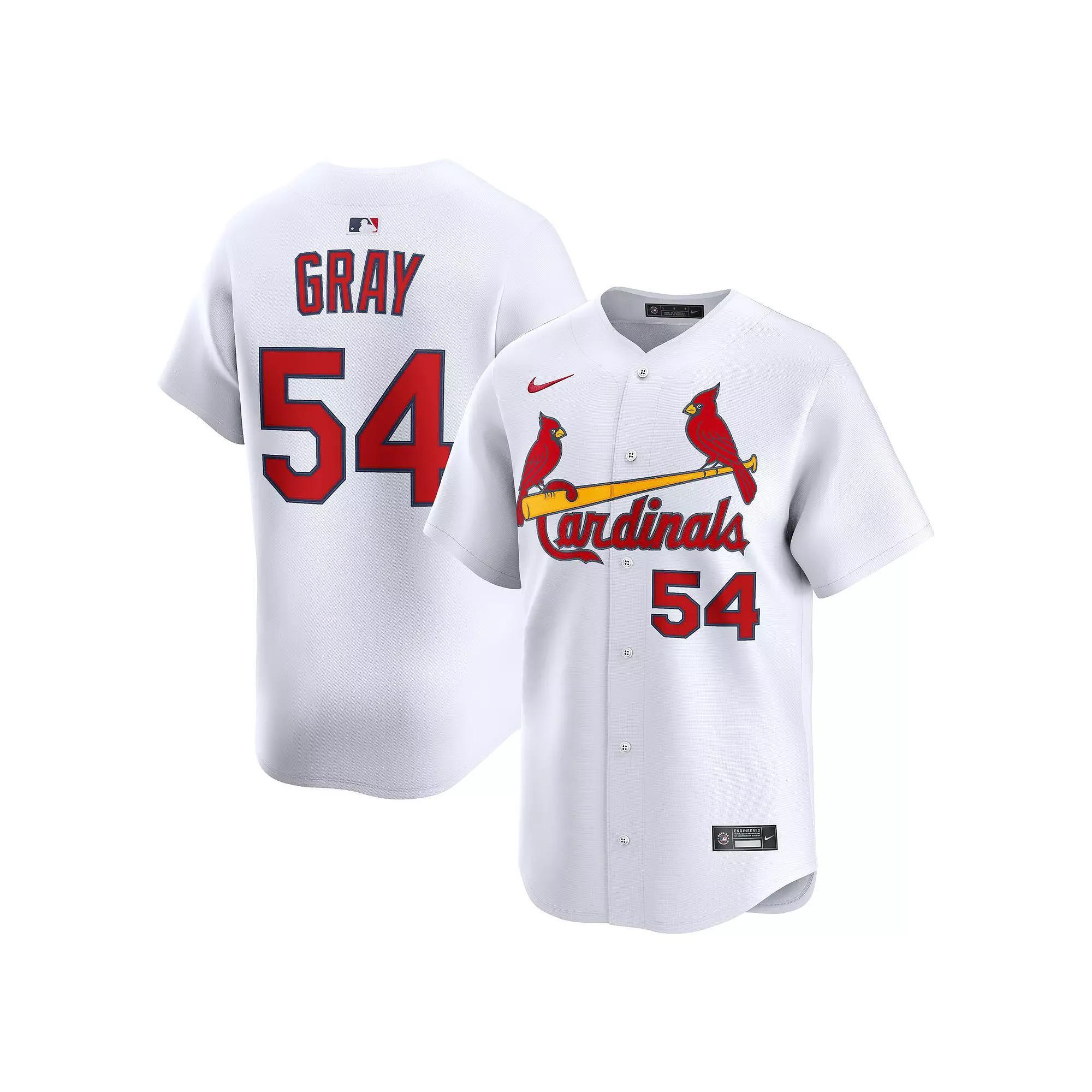 Men's Nike Sonny Gray White St. Louis Cardinals Alternate Limited Player Jersey, Size: Medium Product Image