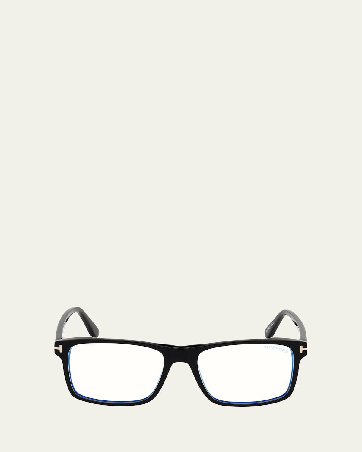 Mens FT5682-BM54 Blue Light Blocking Square Optical Glasses Product Image