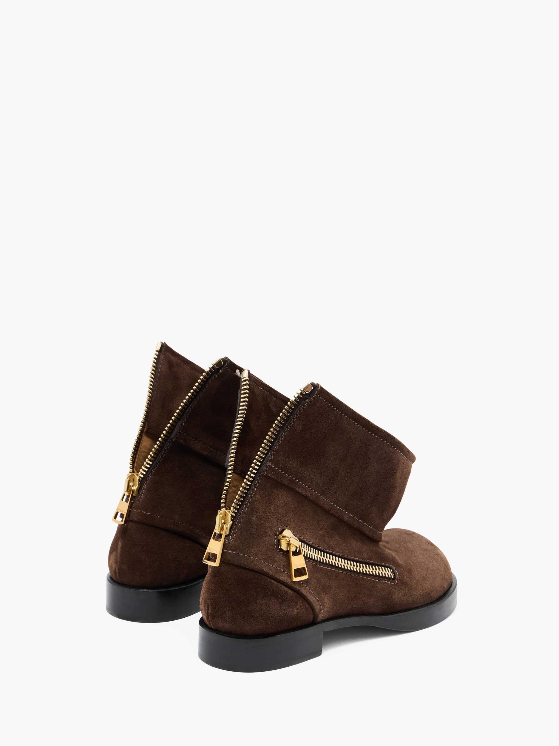 BIKER BOOT - LEATHER ANKLE BOOT Product Image