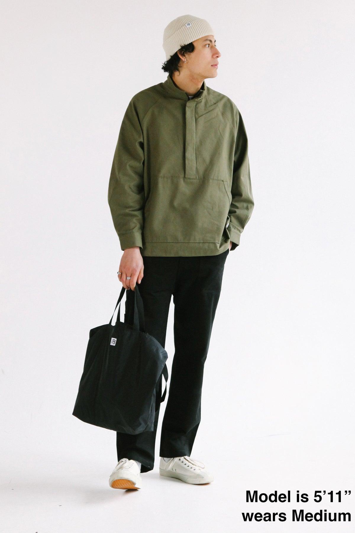 Blacksmith - Popover Wind Shirt - Olive Product Image