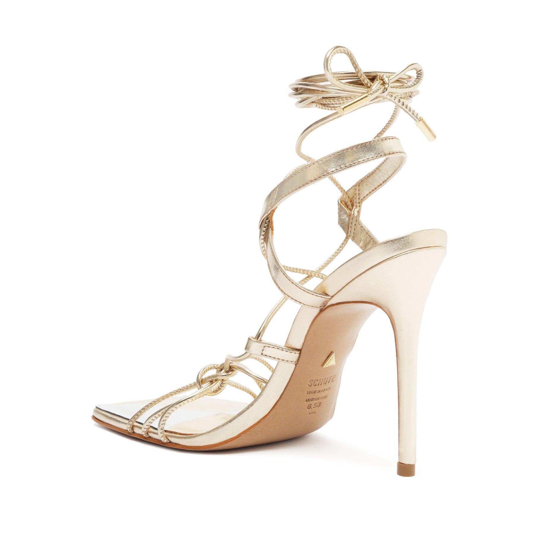 Sabie Metallic Leather Sandal Female Product Image