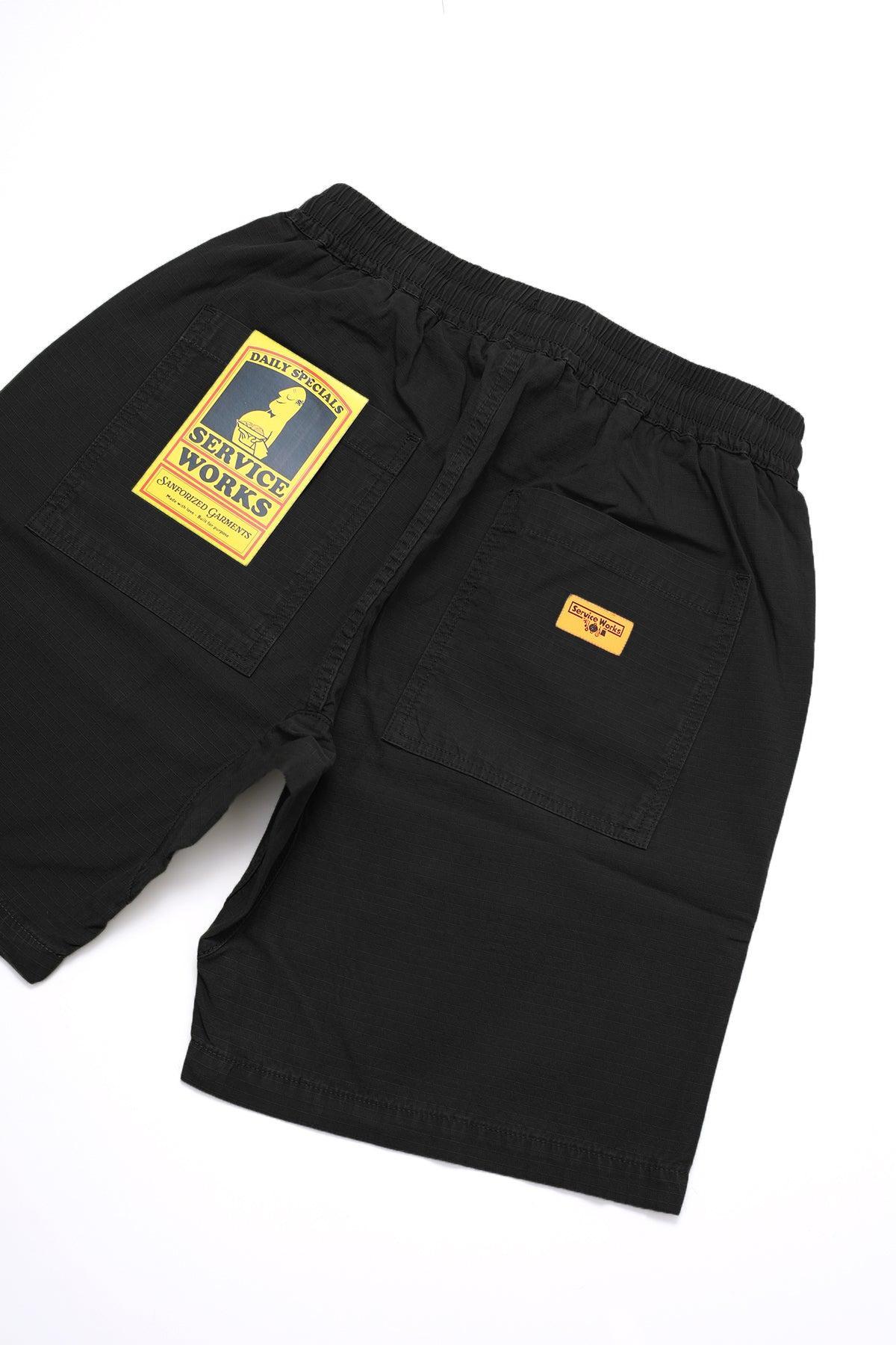 Service Works - Ripstop Chef Shorts - Black Product Image