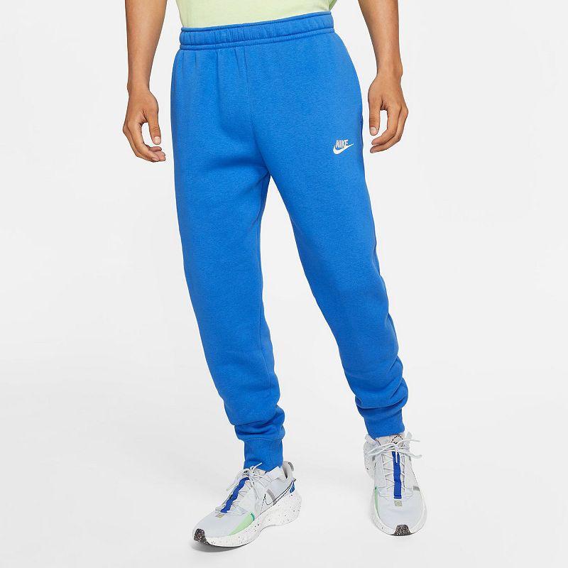 Nike Mens Nike Club Joggers - Mens Jade Horizon/White Product Image