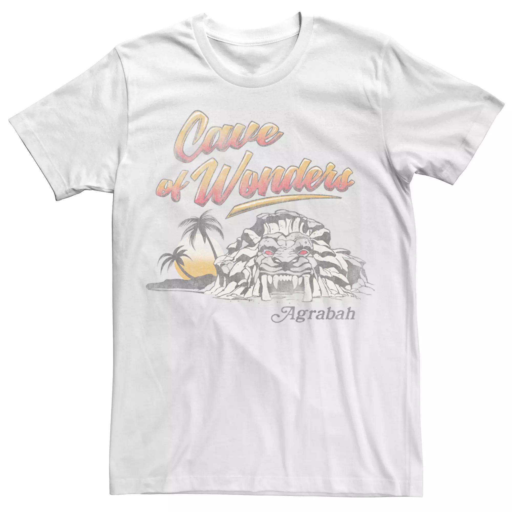 Disney's Aladdin Men's Cave of Wonders Graphic Tee, Size: 3XL, White Product Image