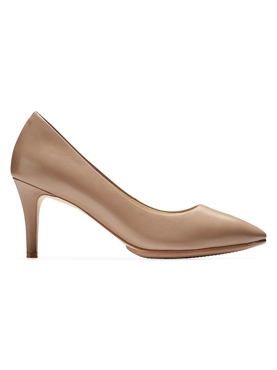 Cole Haan Grand Ambition Pump (75 mm) (Amphora Leather) Women's Shoes Product Image