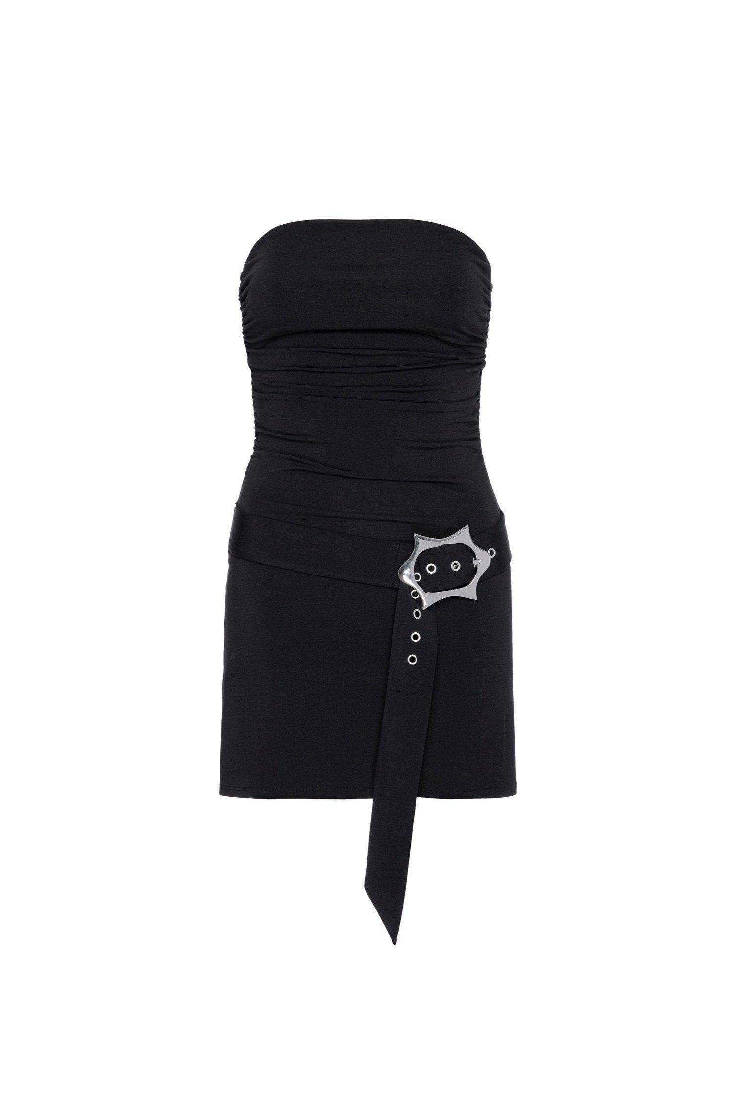 ALISHA DRESS - BLACK Product Image