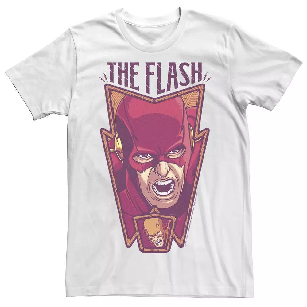 Men's DC FanDome The Flash Portrait Graphic Tee, Size: Large, White Product Image