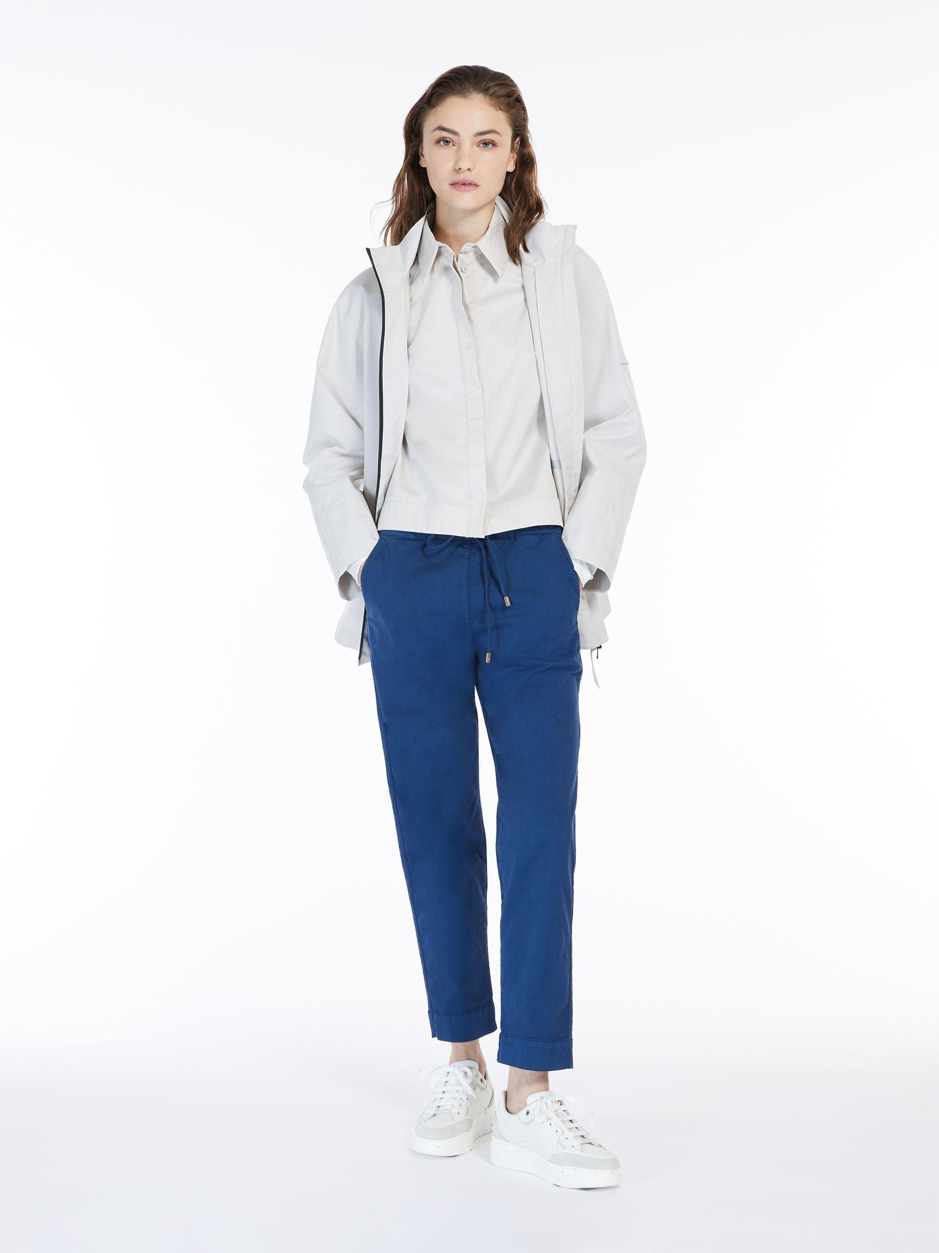 Max Mara Terreno Cotton Drill Joggers Product Image