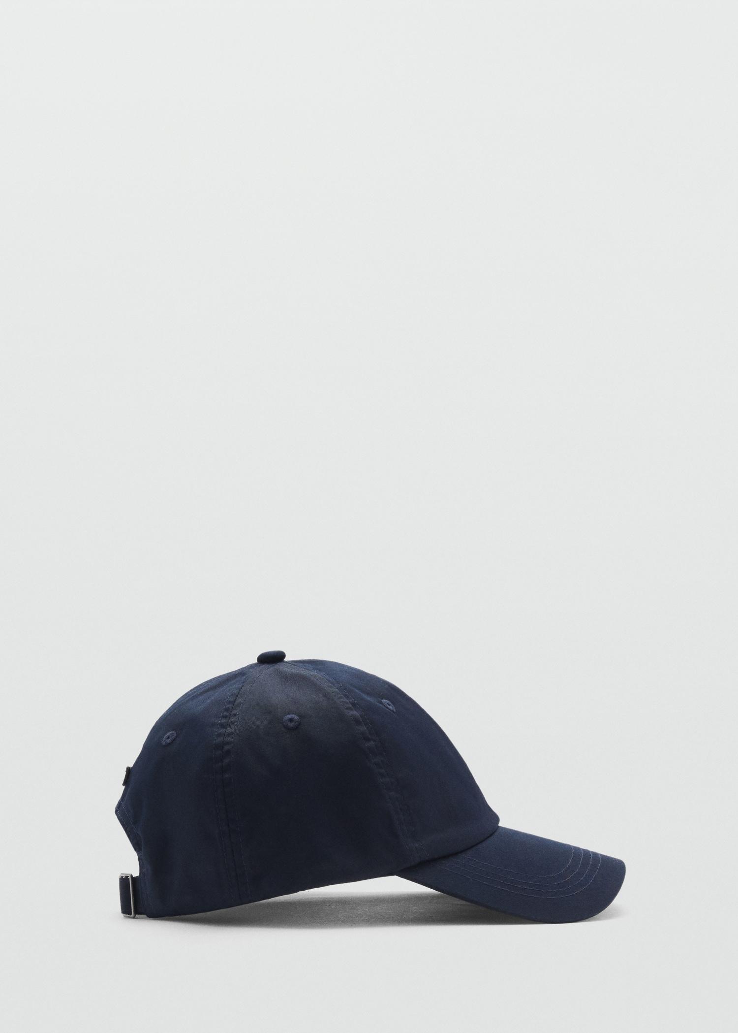 VALENTINO GARAVANI Baseball Hat In Nero/bianco Product Image